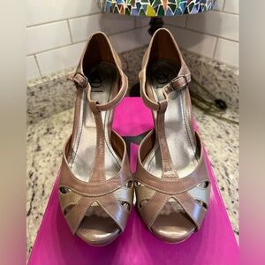 Italian Leather Diana Warner Heels